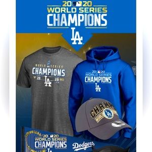 LA Dodgers 2020 World Series Championship Sweatshirt (Medium)